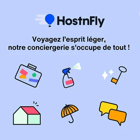 Bright With A View In The Heart Of Nantes